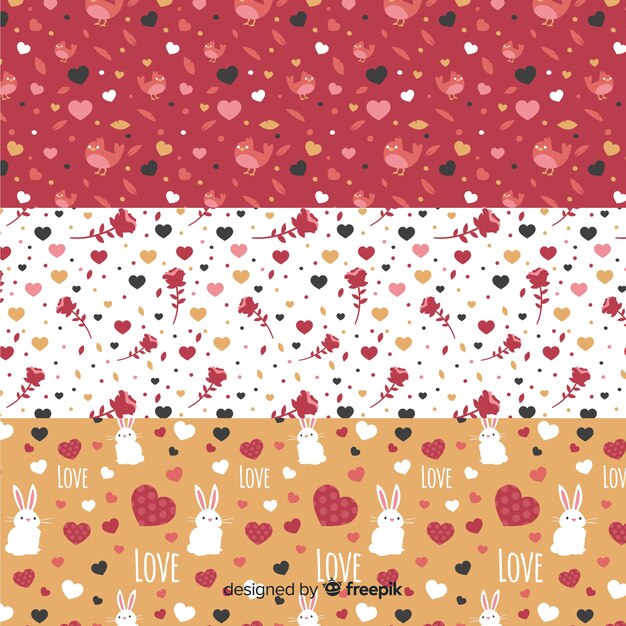 Valentine's day pattern pack