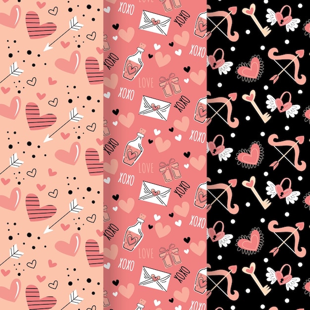 Valentine's day pattern pack