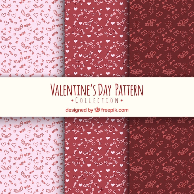 Valentine's day pattern