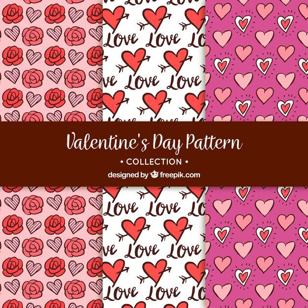 Valentine's day pattern