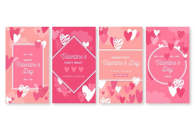 Valentine's day story set with offer