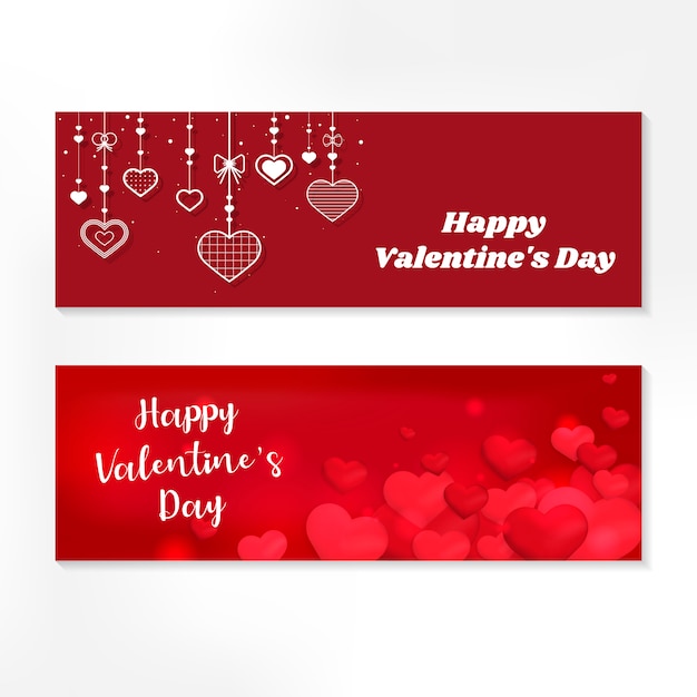 Valentine's day vector design concept