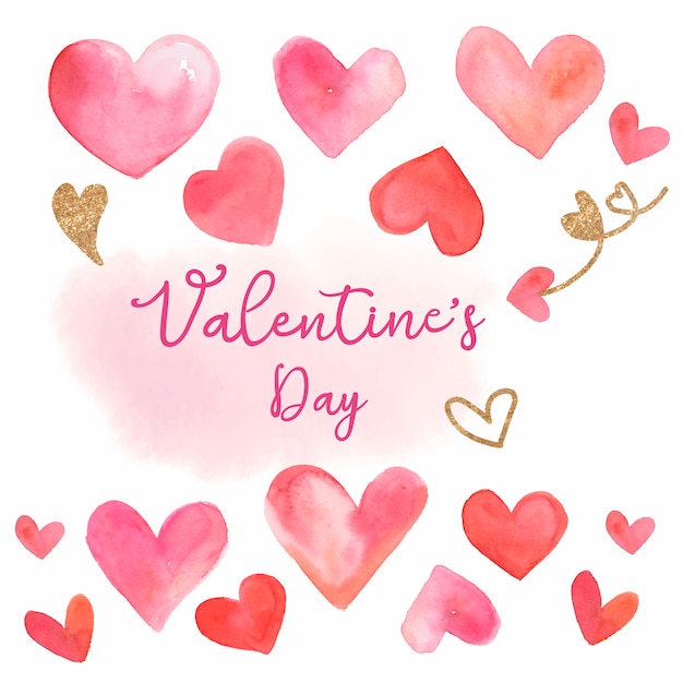 Free Vector valentine's day vector design concept