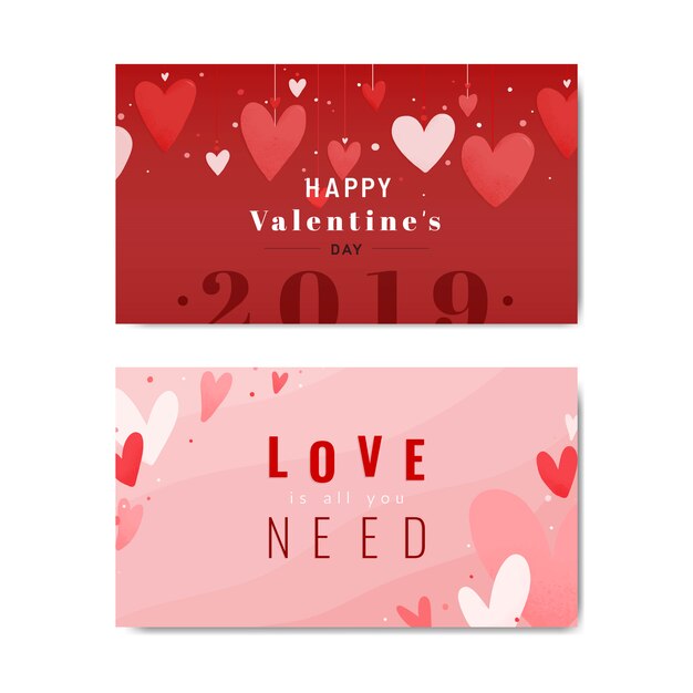 Valentines card design