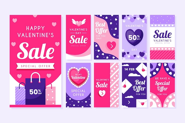 Valentines day sale stories collection