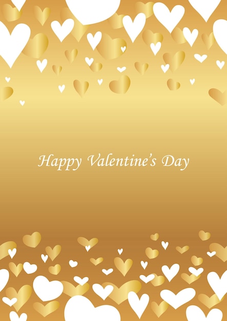 Free vector valentines day vector abstract seamless background with a floating heart pattern.