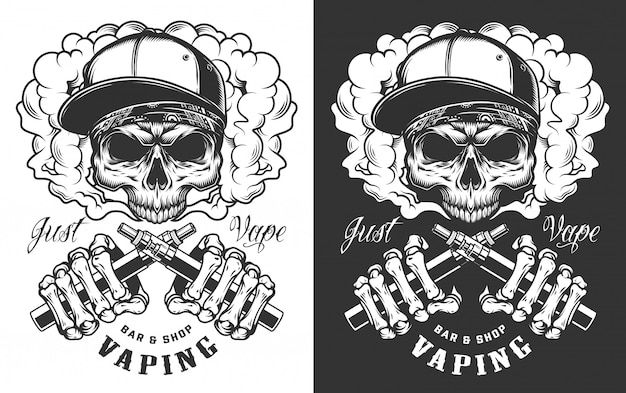 Free vector vaping apparel illustration