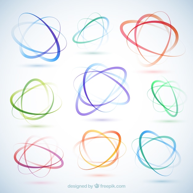 Free vector variety of abstract rings