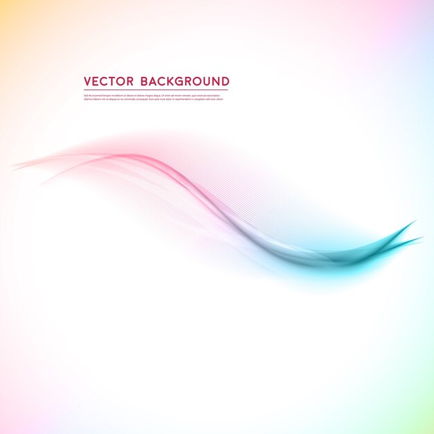 Vector abstract background design wavy.