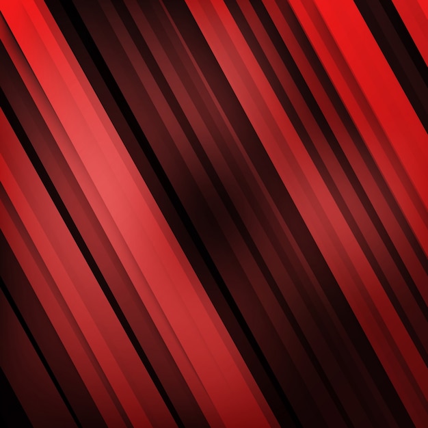 Free Vector vector abstract geometric shape from red