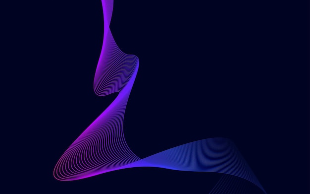 Free Vector vector abstract wave background blue waves background