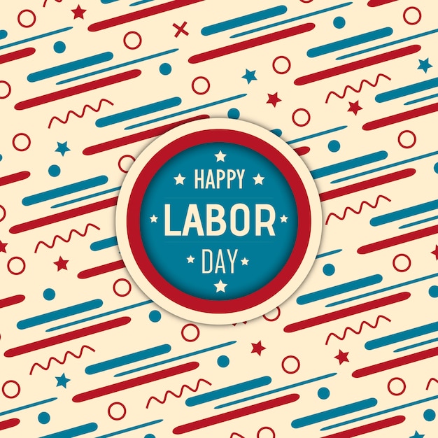 Free Vector vector american labor day background