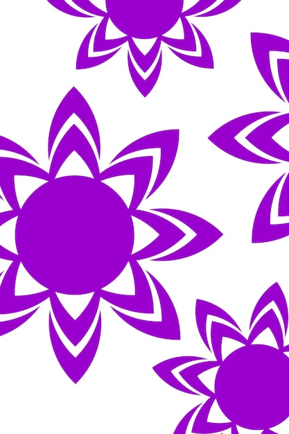 Free Vector vector background flower template modern design