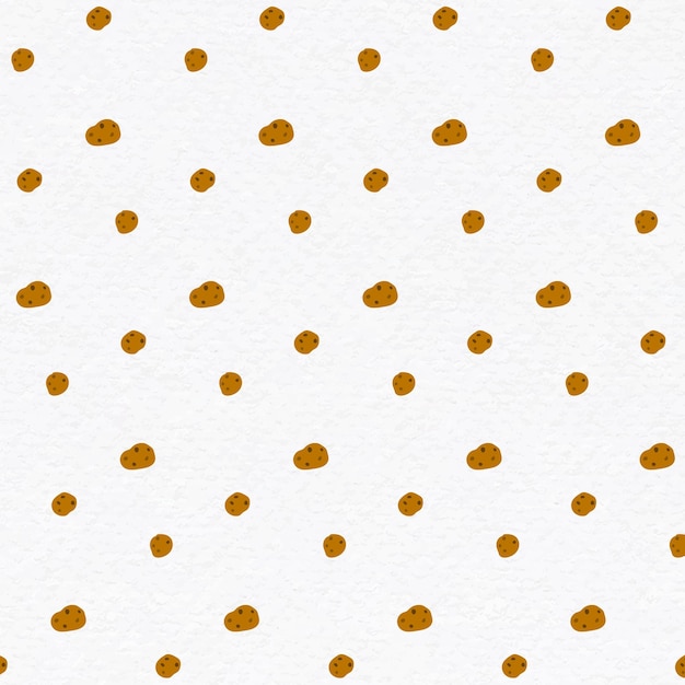 Free Vector vector cookie seamless pattern background