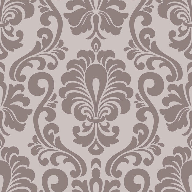 Free Vector vector damask seamless pattern element classical luxury old fashioned damask ornament royal victorian seamless texture for wallpapers textile wrapping exquisite floral baroque template