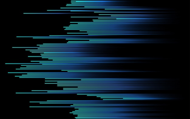 Vector half circles Digital Technology Ai lines background