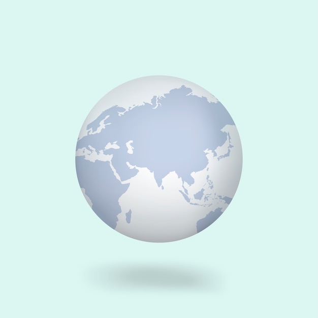 Free vector vector icon of globe