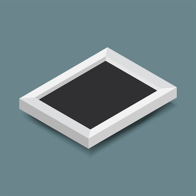 Vector illustration of photo frame icon