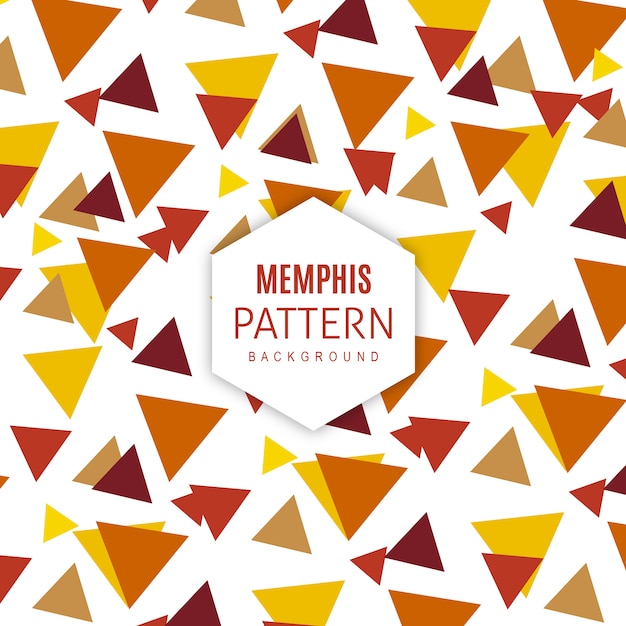 Vector Memphis Pattern Background