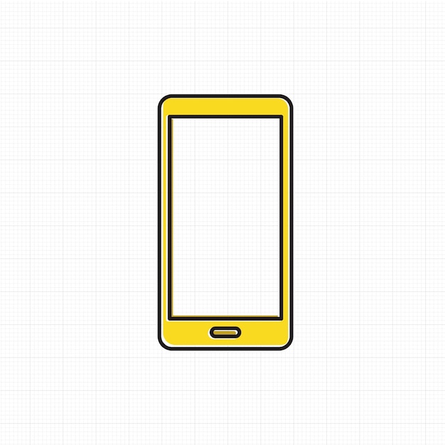 Free Vector vector of mobile phone icon