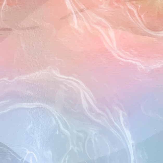 Vector pastel gradient wavy background