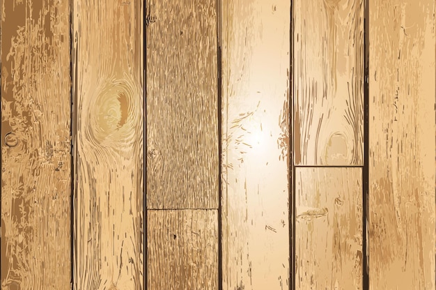 Free vector vector realistic wooden plank texture