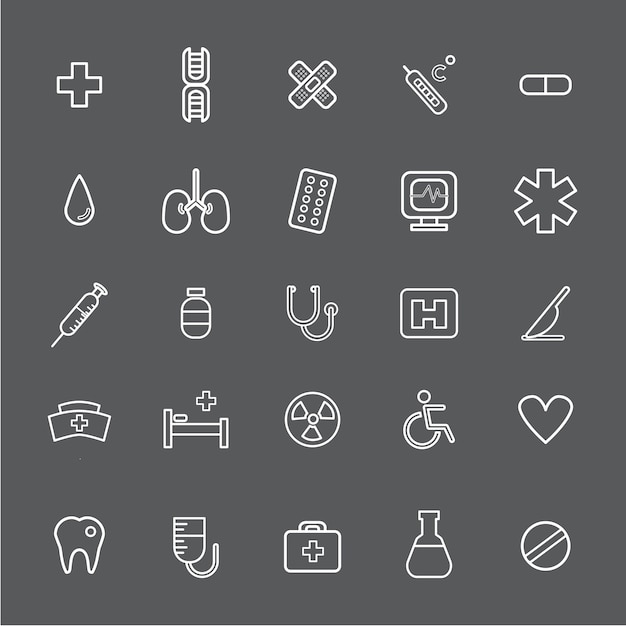 Free vector vector ui illustration health healthcare hospital concept