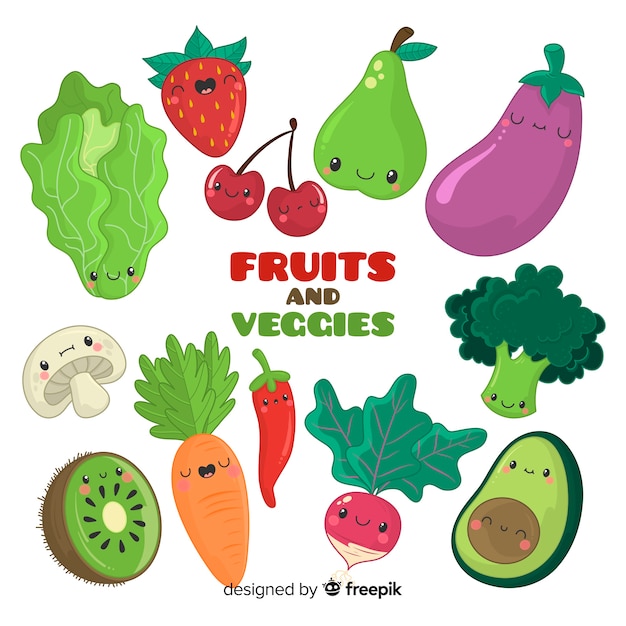 Vegetables and fruits