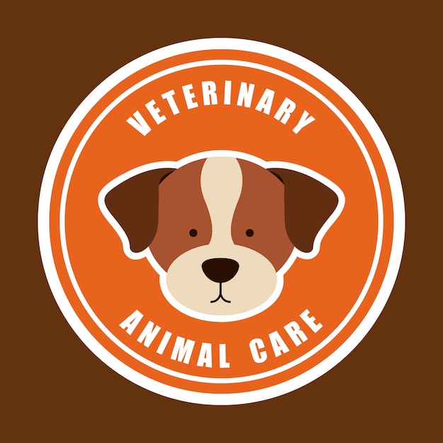 veterinary animal care logo graphic design