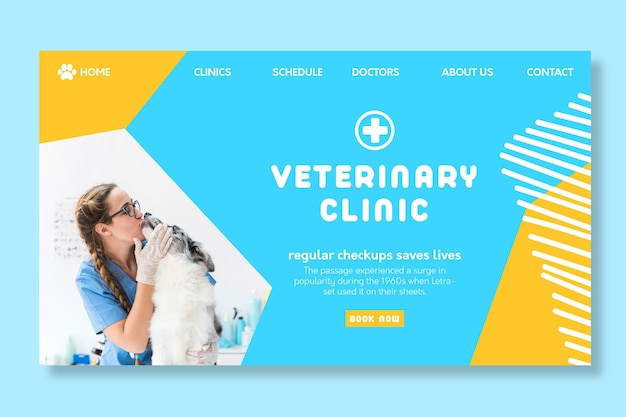 Veterinary web template