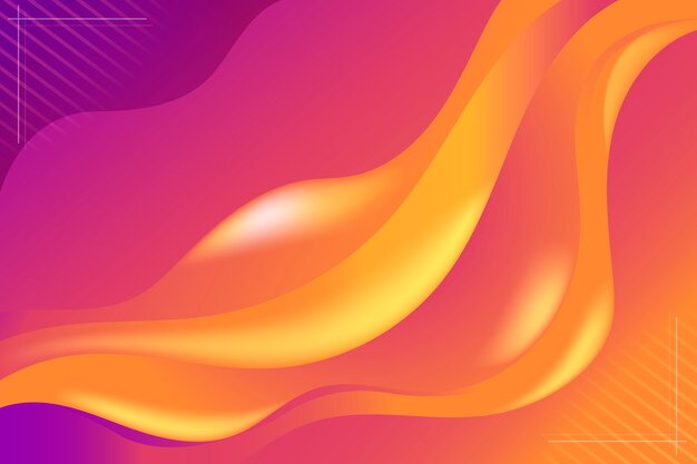 Vibrant orange background