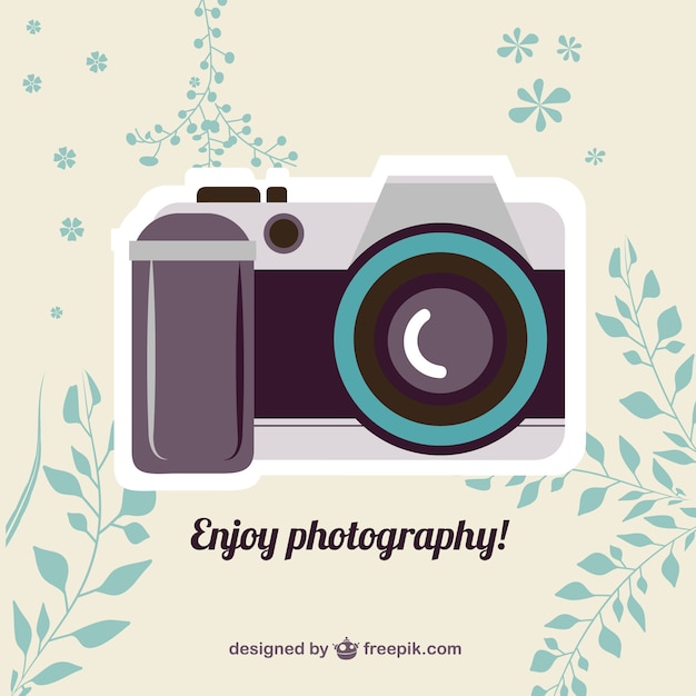 Free Vector vintage camera 