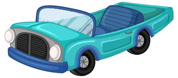 Free Vector vintage car in cartoon design