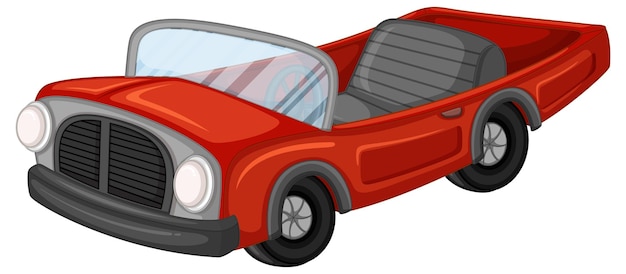 Free Vector vintage car in cartoon design