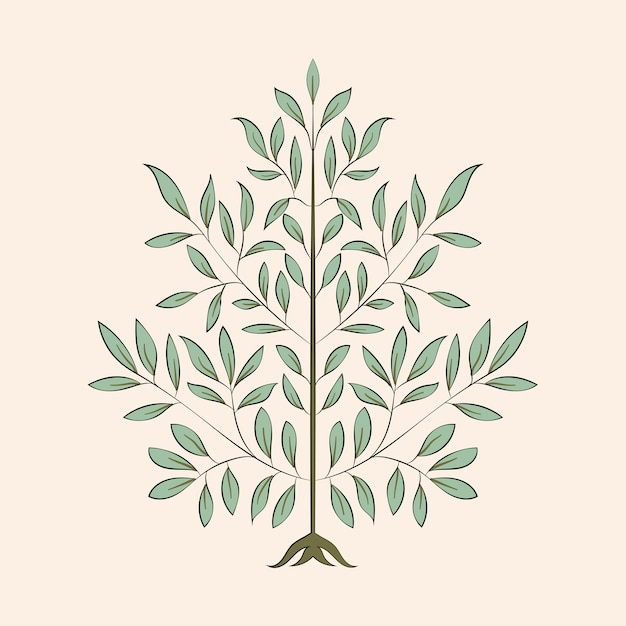 Free vector vintage flourish ornament illustration