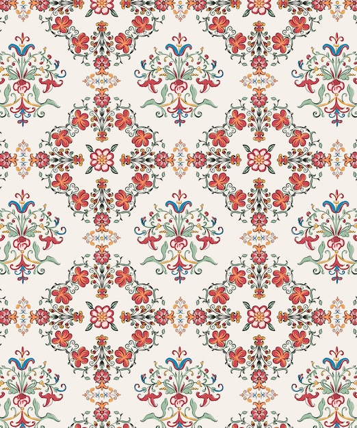 Free Vector vintage flourish patterns