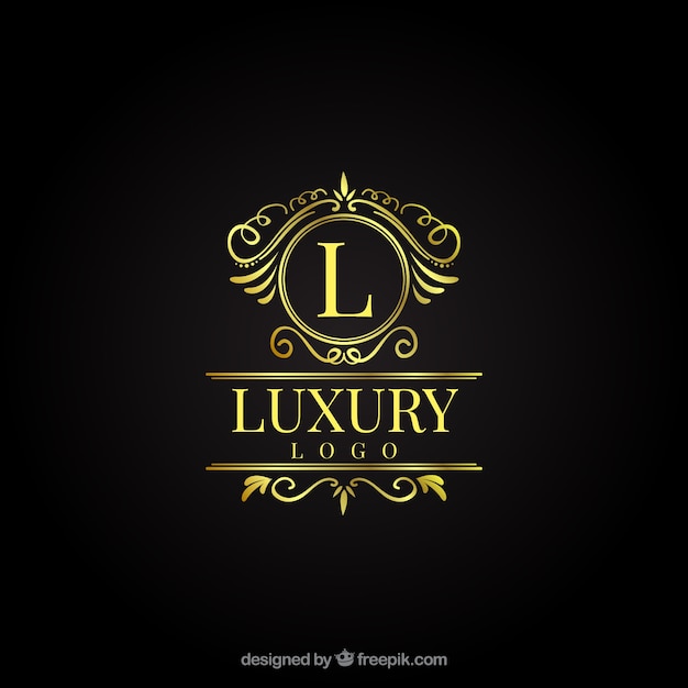 Free Vector vintage and luxury logo template