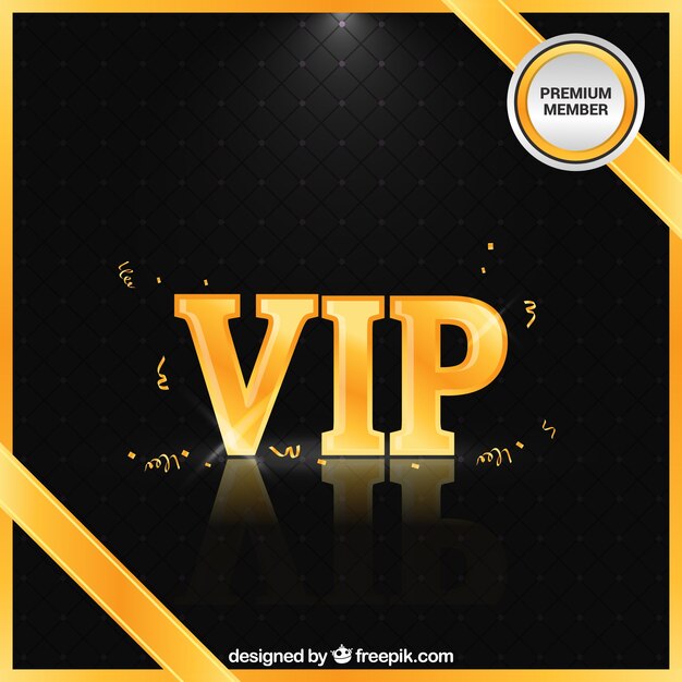 Vip background design