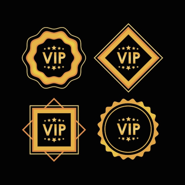 Vip golden four frames