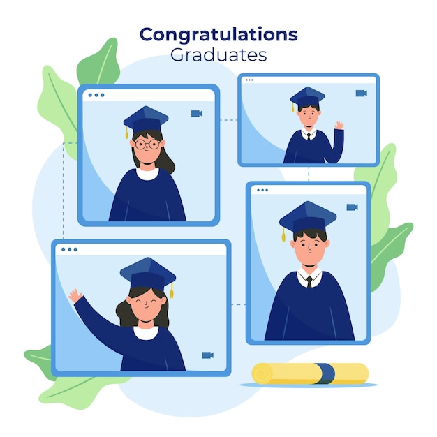 Virtual graduation ceremony