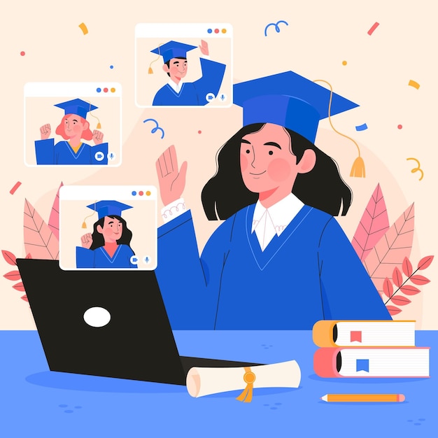 Virtual graduation ceremony