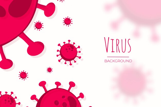 Virus background