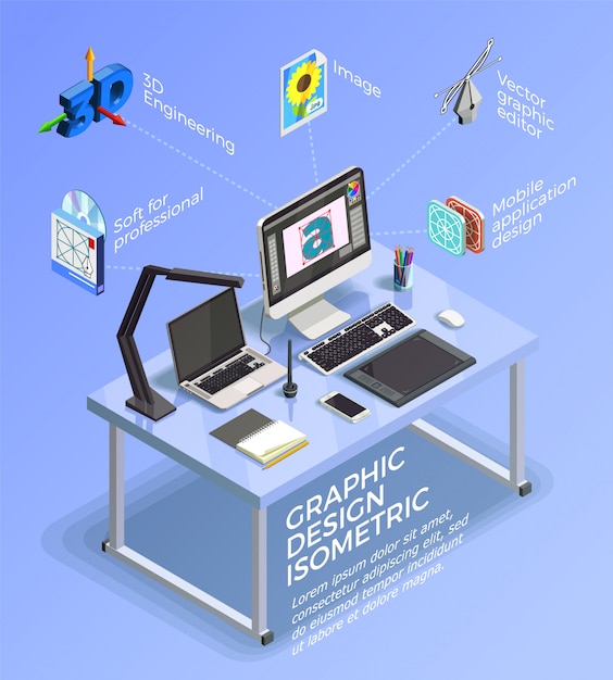 Free Vector visual design infographic concept