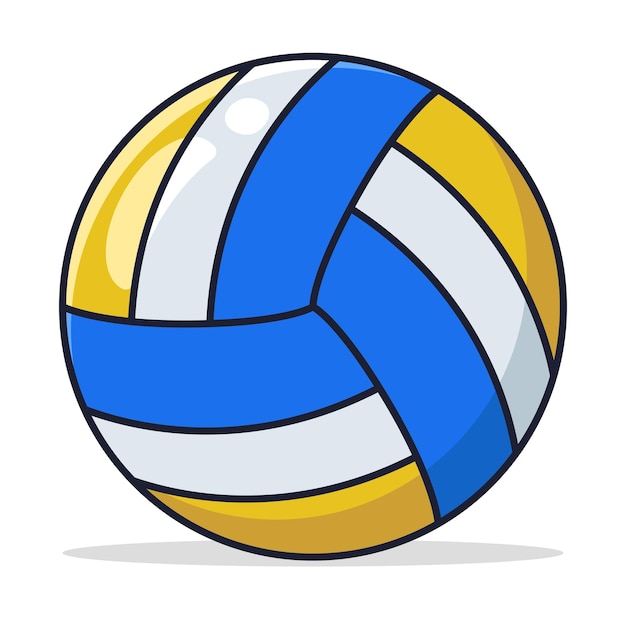 Free Vector volleyball sports ball