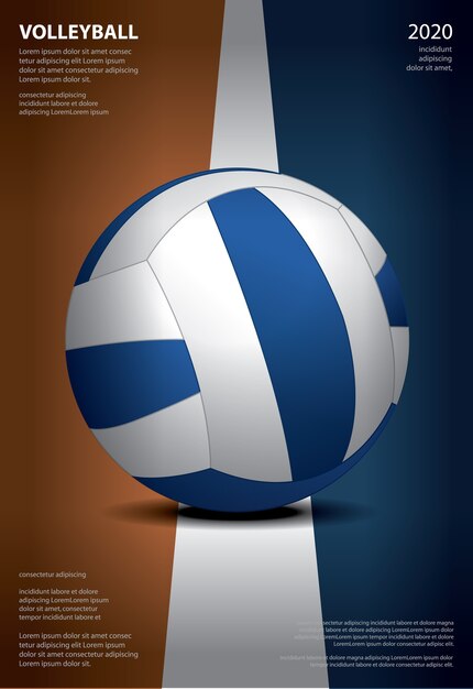 Volleyball Tournament Poster