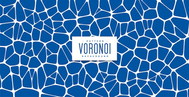 Voronoi pattern mesh lines background