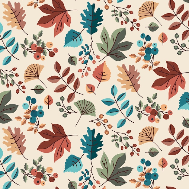 A/w colours pattern design template