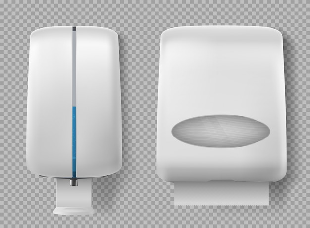 Wall dispenser for antibacterial soap, antiseptic