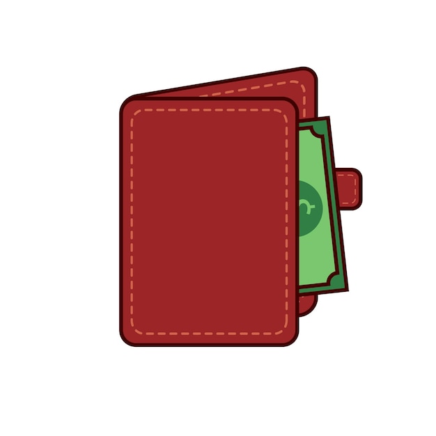 Wallet Money Element Illustration