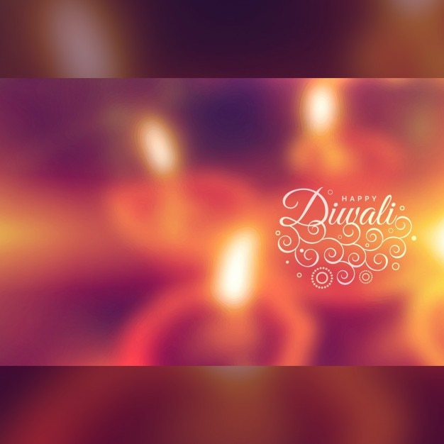 Free Vector a warm background for diwali